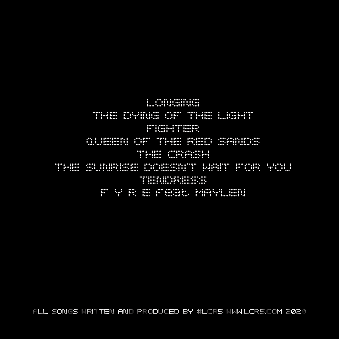 CD Album THE DYING OF THE LIGHT